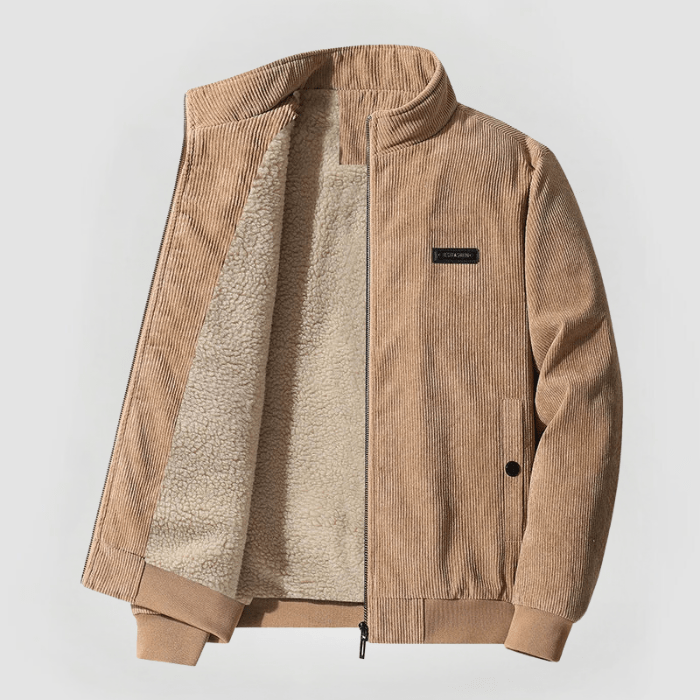 HARRISON - Fleece-Lined Cord Jacket