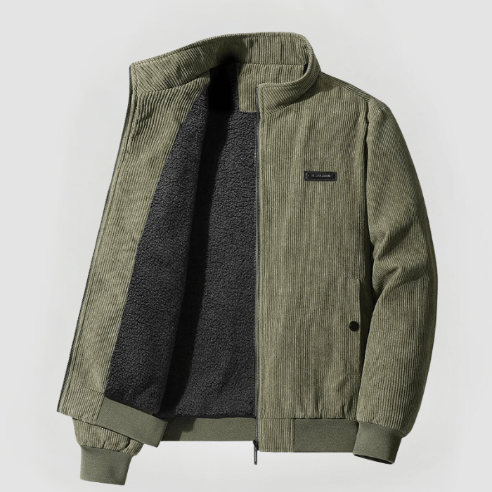 HARRISON - Fleece-Lined Cord Jacket