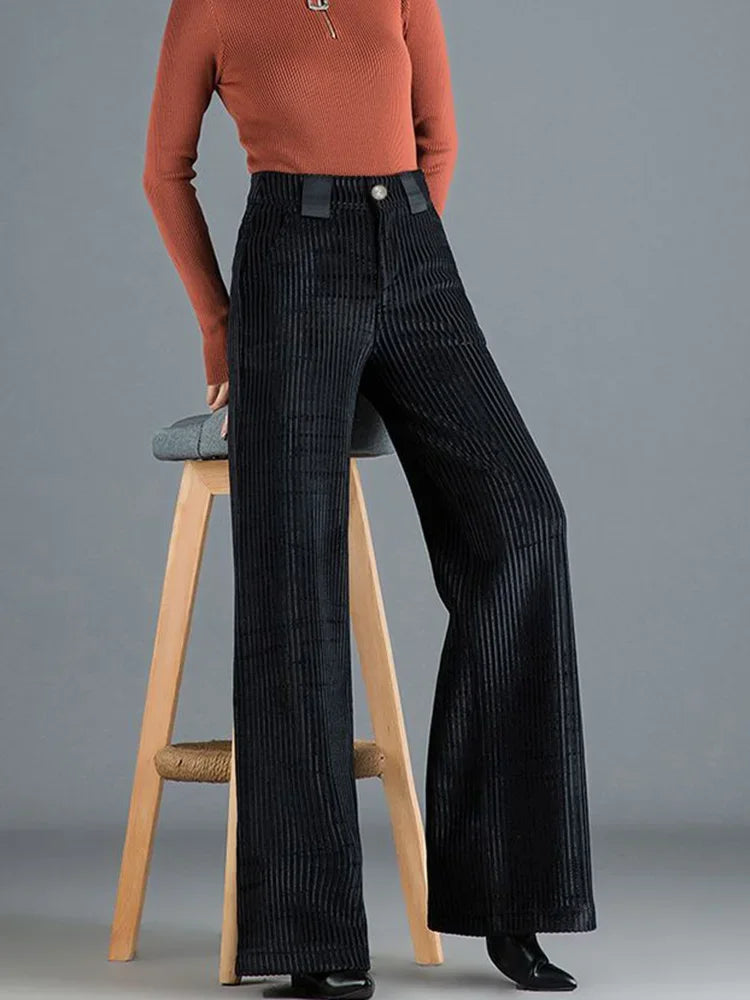 Sara - Women's Corduroy Trousers