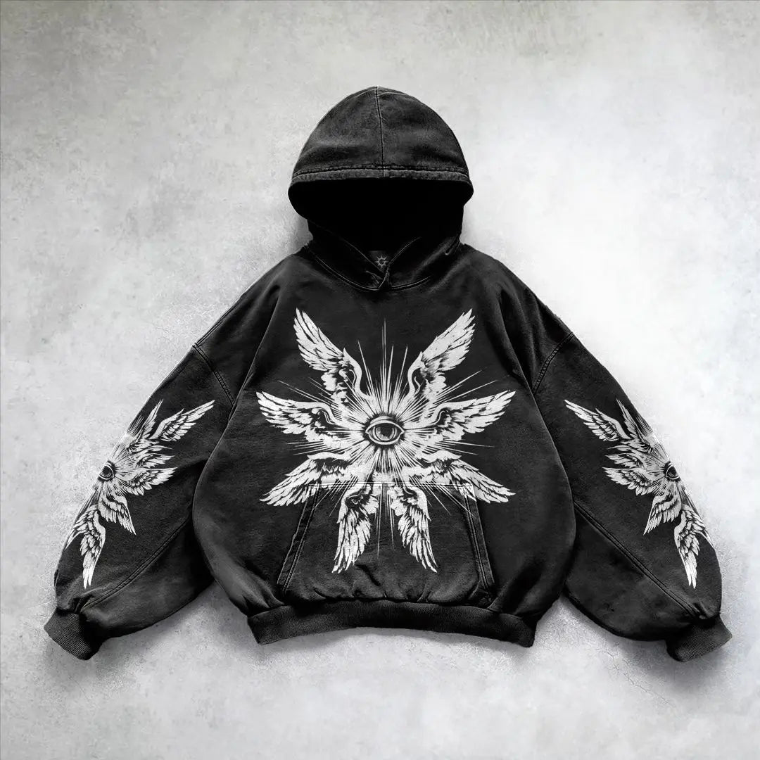 Axel - Angel Design Hoodie