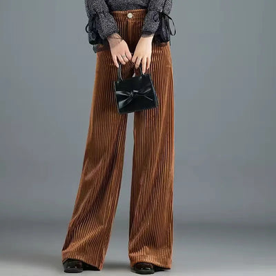 Sara - Women's Corduroy Trousers