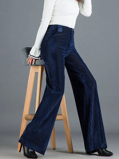 Sara - Women's Corduroy Trousers