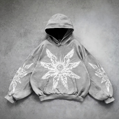 Axel - Angel Design Hoodie